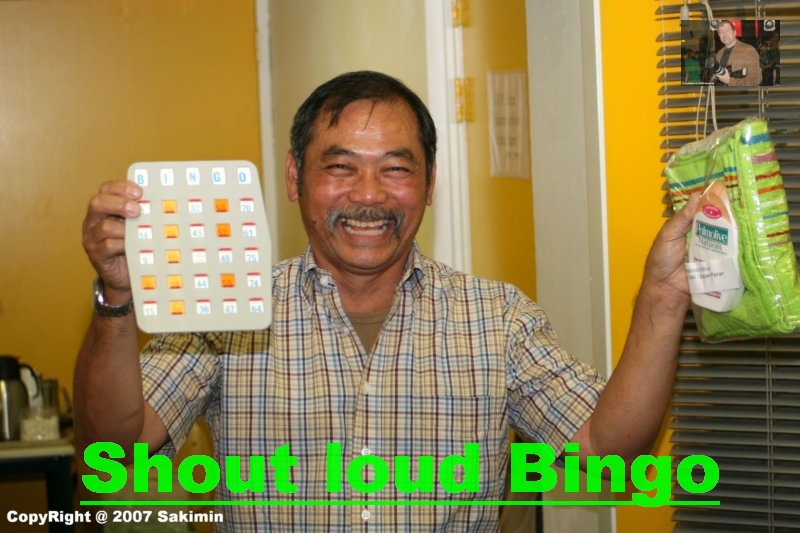 Shout Bingo 07-09-2007